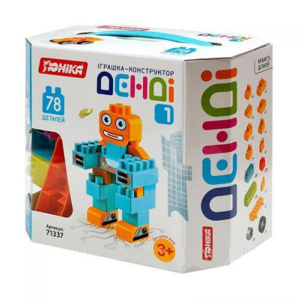 Дитячий конструктор "ДЕНДІ" - 1 71337, 78 деталей (71337)