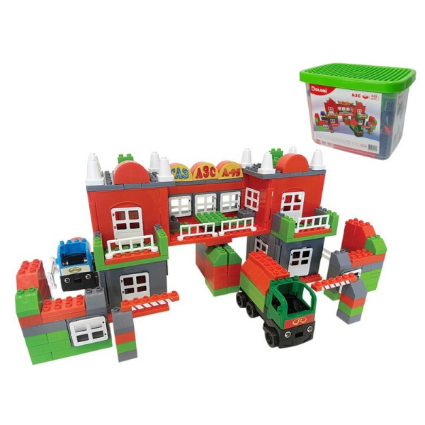 Конструктор "АЗС" 013888/07 в пластиковому боксі, 242 деталі (013888/07)