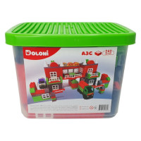 Конструктор "АЗС" 013888/07 в пластиковому боксі, 242 деталі (013888/07)