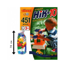 Дитячий конструктор НІК-10 70972, 451 велика деталь (70972)