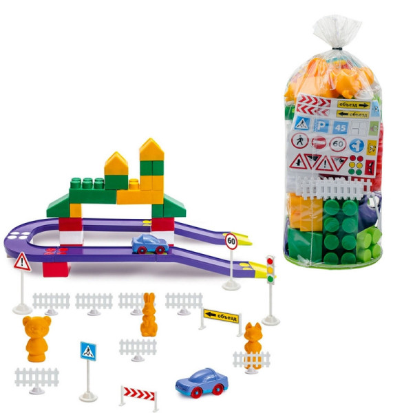 Детский конструктор "Орион" №2 1-212, 70 крупных деталей