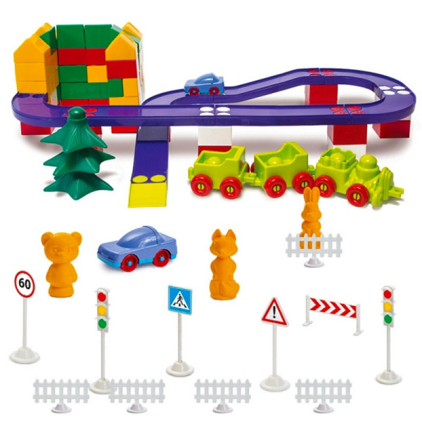 Дитячий конструктор "Оріон"  №6 1-216, 130 великих деталей