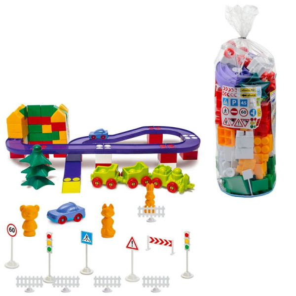 Дитячий конструктор "Оріон"  №6 1-216, 130 великих деталей