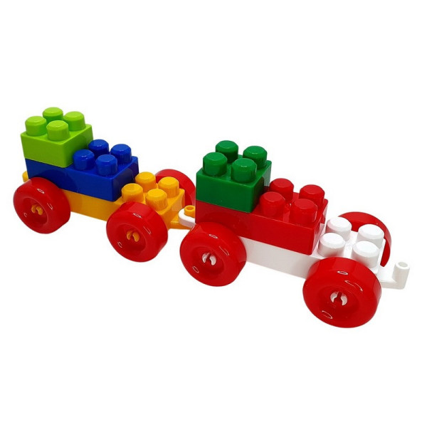 Дитячий блочний конструктор 013999/04 у пластиковому боксі, 303 деталі (013999/04)