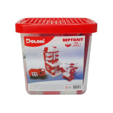 Конструктор "Вертоліт" 013888/08 в пластиковому боксі, 117 деталей (013888/08)