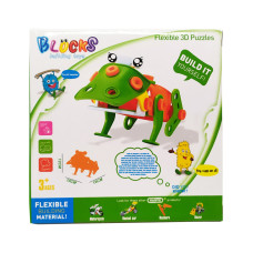 Конструктор-механік "Жабка" HANYE J-7711, 44 елементи (J-7711)