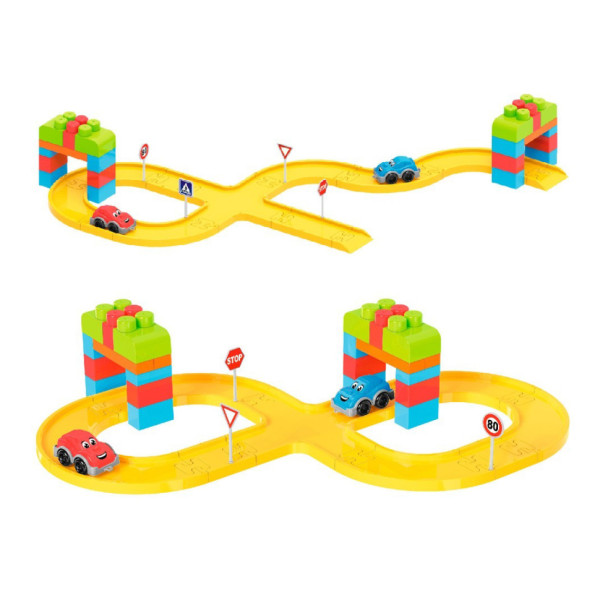 Іграшка "Конструктор Автотрек ТехноК", арт.8324 100 дет. (8324TXK)