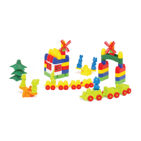 Дитячий конструктор "Майстер Блок" №3 1-025 93 дет.