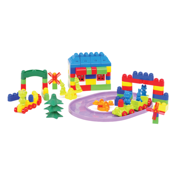 Детский конструктор "Мастер Блок" №10 1-032, 135 деталей