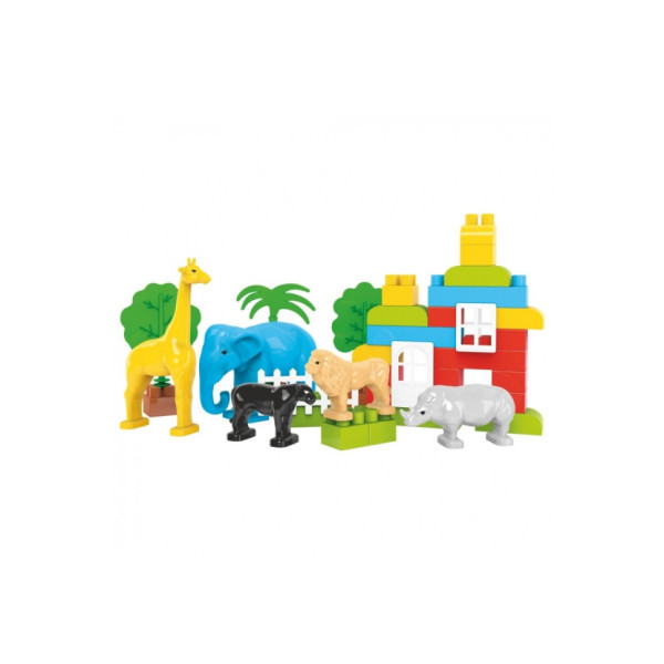 Ігровий набір конструктор "Дикі тварини Африки" 0334TXK 40 деталей (0334TXK)