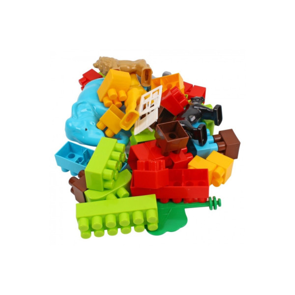 Ігровий набір конструктор "Дикі тварини Африки" 0334TXK 40 деталей (0334TXK)