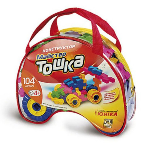 Дитячий конструктор "Майстер Тошка" 80013, 104 деталі (80013)