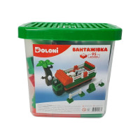 Конструктор "Вантажівка" 013888/10 в пластиковому боксі, 95 деталей (013888/10)