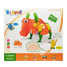 Конструктор-механік "Бичок"  HANYE J-7714, 59 елемента (J-7714)