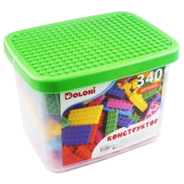 Дитячий Конструктор 013888/27 великий 340 деталей (013888/27)