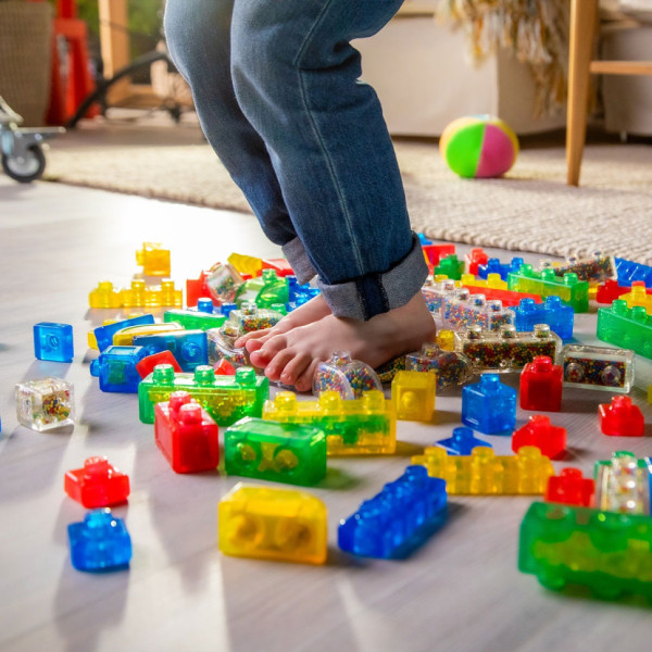 Дитячий сенсорний конструктор "Стартовий набір" Jelly Blox 931691, 11 деталей (931691)