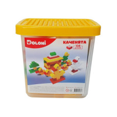 Конструктор "Каченята" 013888/11 в пластиковому боксі, 108 деталей (013888/11)