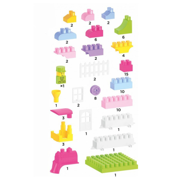 Іграшка "Конструктор ТехноК", арт.6535TXK 90 подітий. (6535TXK)