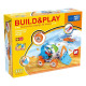 Конструктор дитячий Build&Play "Бульдозер + Вертоліт" HANYE J-101B, 117 елемента