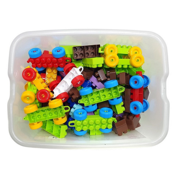 Дитячий блочний конструктор 013999/01 у пластиковому боксі, 335 деталей (013999/01)