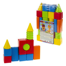 Конструктор Мастерок №2 1-071 24 деталі (1-071)