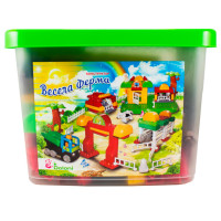 Дитячий конструктор "Весела ферма" 013888/06, 154 деталі (013888/06)