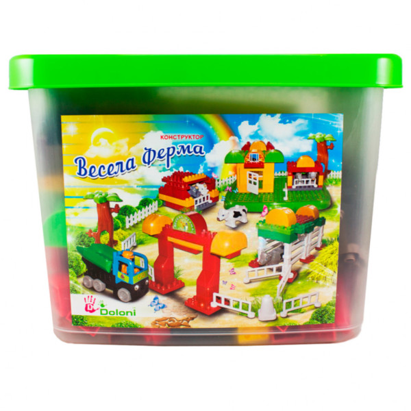 Дитячий конструктор "Весела ферма" 013888/06, 154 деталі (013888/06)