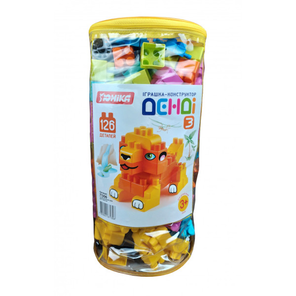 Дитячий конструктор "ДЕНДІ" - 3 71306, 126 деталей (71306)