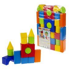 Конструктор Мастерок №3 1-072 36 деталей (1-072)