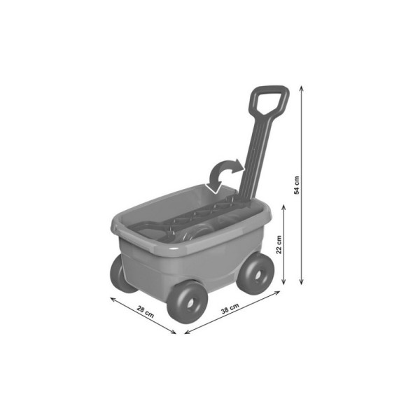 Дитячий конструктор "Візок" 1393TXK 50 деталей (1393TXK)