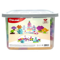 Дитячий блочний конструктор "Набір для дівчаток" 013999/02, 343 деталі (013999/02)