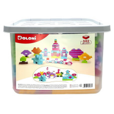 Дитячий блочний конструктор "Набір для дівчаток" 013999/02, 343 деталі (013999/02)