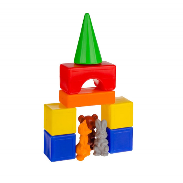 Конструктор Теремок №1 1-064 20 деталей (1-064)