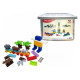 Дитячий блочний конструктор 013999/03 у пластиковому боксі, 252 деталі (013999/03)
