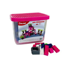 Конструктор "Дім принцеси" 013888/03 в пластиковому боксі, 151 деталь (013888/03-D)