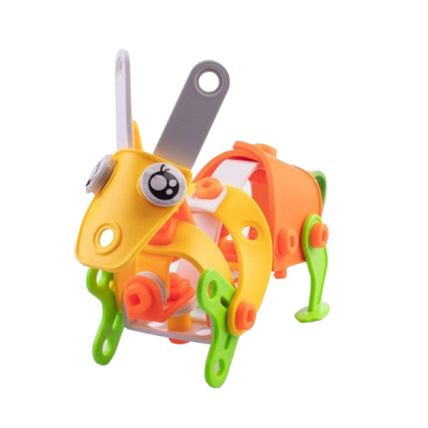 Конструктор-механік "Зайчик" HANYE J-7712, 63 елементи (J-7712)