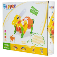 Конструктор-механік "Зайчик" HANYE J-7712, 63 елементи (J-7712)