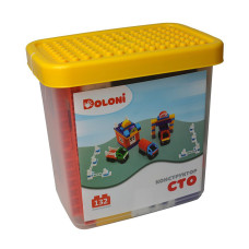 Конструктор "СТО" 013888/38 в пластиковому боксі 132 деталі (013888/38)