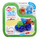 Дитячий сенсорний конструктор "Барвистий трактор" Jelly Blox 932945, 12 деталей (932945)
