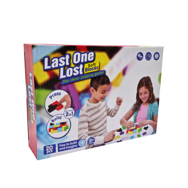 Конструктор дитячий з силіконовими бульбашками 326PI 20 деталей Червоний (326PI(Red))