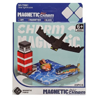 Дитячий магнітний конструктор Minecraft 9961, 23 деталі (9961)