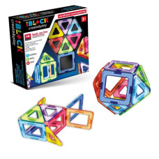 Дитячий магнітний конструктор PL-923-525, 14 деталей (PL-923-525)