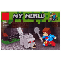 Конструктор дитячий "Minecraft" 66117-4, 38 деталей (66117-4)