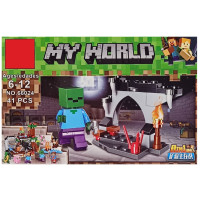Конструктор дитячий "Minecraft" 66024K-4, 40 деталей (66024K-4)