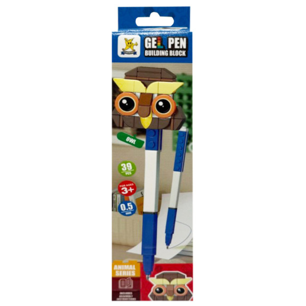 Дитячий конструктор-ручка "Owl" SM2514B-5, 39 елементів (SM2514B-5)