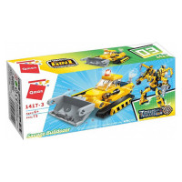 Дитячий Конструктор Qman 1417-1-6 будтехніка, 79 дет  Savage Bulldozer (1417-3)