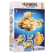 Конструктор BAMBI M38-B0819A 2в1, 86-110 деталей M38-B0819B (M38-B0819B)