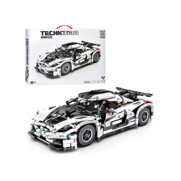 Дитячий конструктор "Гоночна машина" Bambi 8607 1275 деталей (8607)