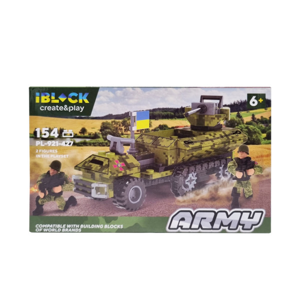 Конструктор дитячий Армія IBLOCK PL-921-427, 4 види Вид 3 (PL-921-427-3)