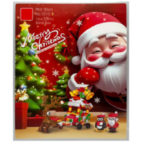 Дитячий констуктор адвент-календар "Merry Christmas" 1010B (1010B)